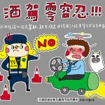 酒駕零容忍 酒前酒後不開車，臺南市政府關心您。